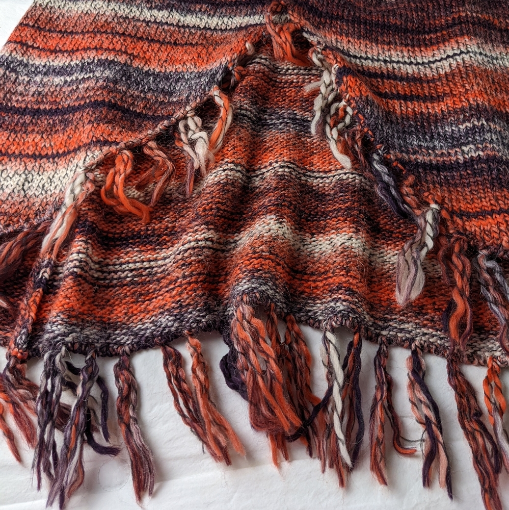 BB Dakota by Steve Madden NWT Canyon Cutie Alpaca Wool Sweater fringe Medium - Picture 11 of 16